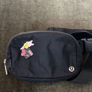 lululemon athletica Black Crossbody Belt Bag